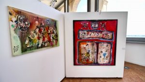 La mostra "Mapping" di Julien Friedler (foto Giulio Giallombardo)